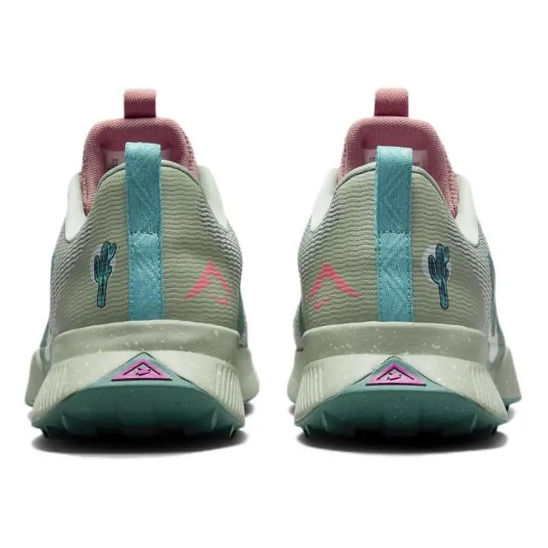 Nike Juniper Trail Running Shoes Мужские низкие зеленые/белые кроссовки FQ0904-300