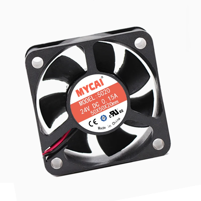 Новый универсальный бесшумный охлаждающий вентилятор 5020 5 в 12 В 24 USB