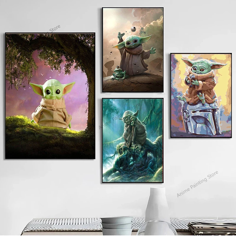 

Холст Disney, живопись, ландшафт, мультфильм, искусство на стену, картины для декора комнаты, картины для украшения дома
