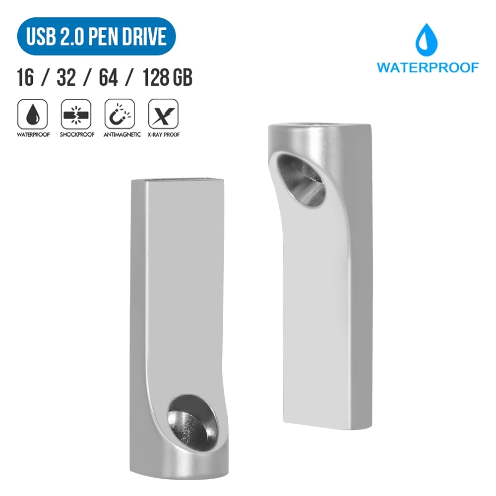 

New Super Mini Metal Usb Flash Drive 4G 8G 16G Pen Drive 32GB High Speed Memory Stick U Disk 64G Pendrive 2.0 Memoria Usb