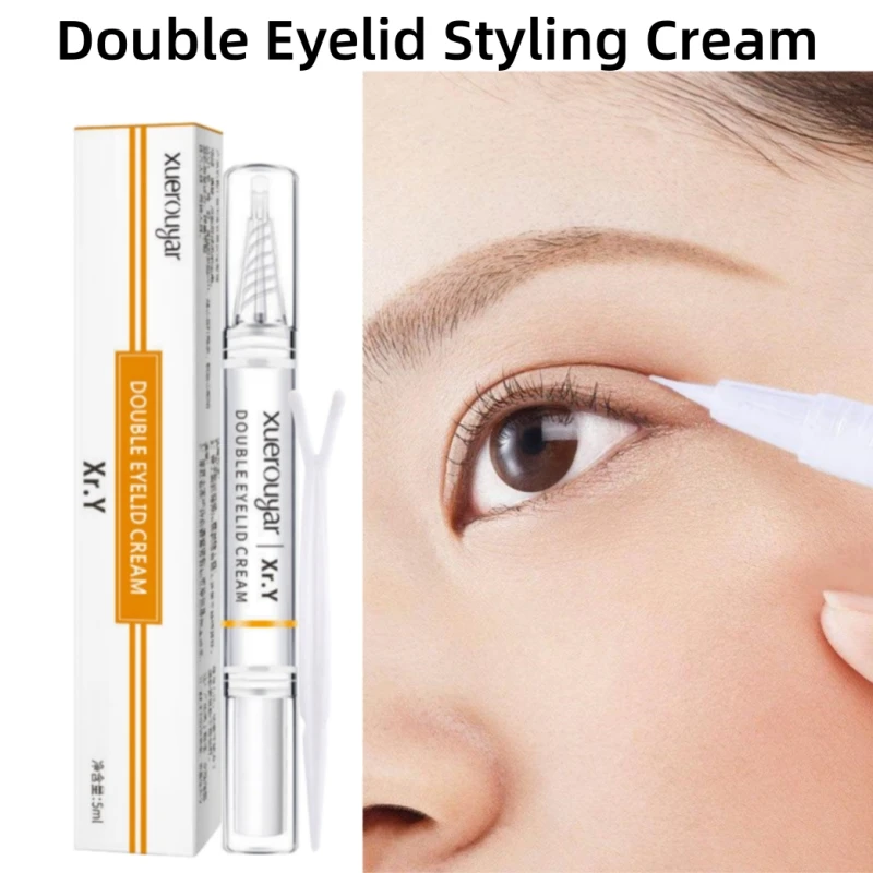 

Magical Double Eyelid Styling Cream Glue Waterproof Long Lasting Invisible Lift Eyes Shaping Ladies Eyelid Sticker Makeup Tools