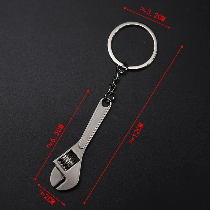 

High Quality New Wrench Mini Wrench Spanner Key Chain Adjustable Adjustable Wrench Attractive Appearance Durable