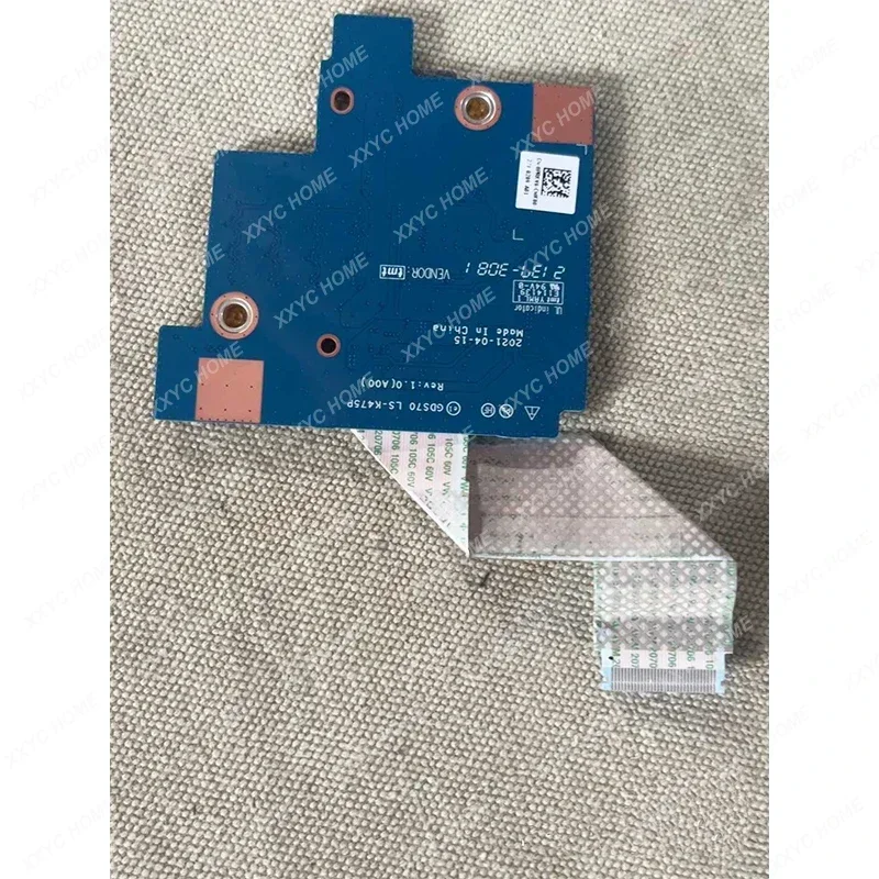 Для DELL X17 R1 R2 плата адаптера клавиатуры с подсветкой W CABLE LS-K474P 0PRKV6 PRKV6 кабелем 059WXW