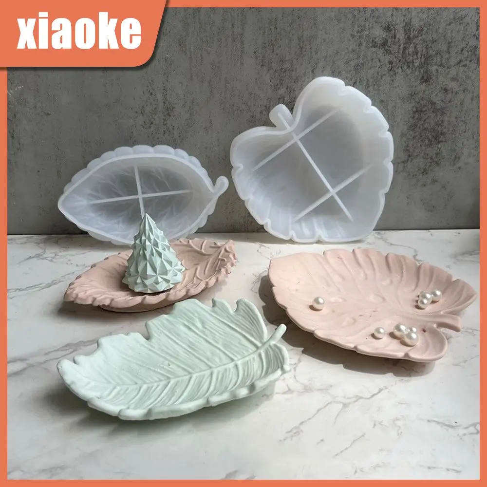 

Silicone Mold Silicone Mold For Storage Box Large Leaf Tray Mold Diy Storage Tray Epoxy Resin Diy Tray Cutlery