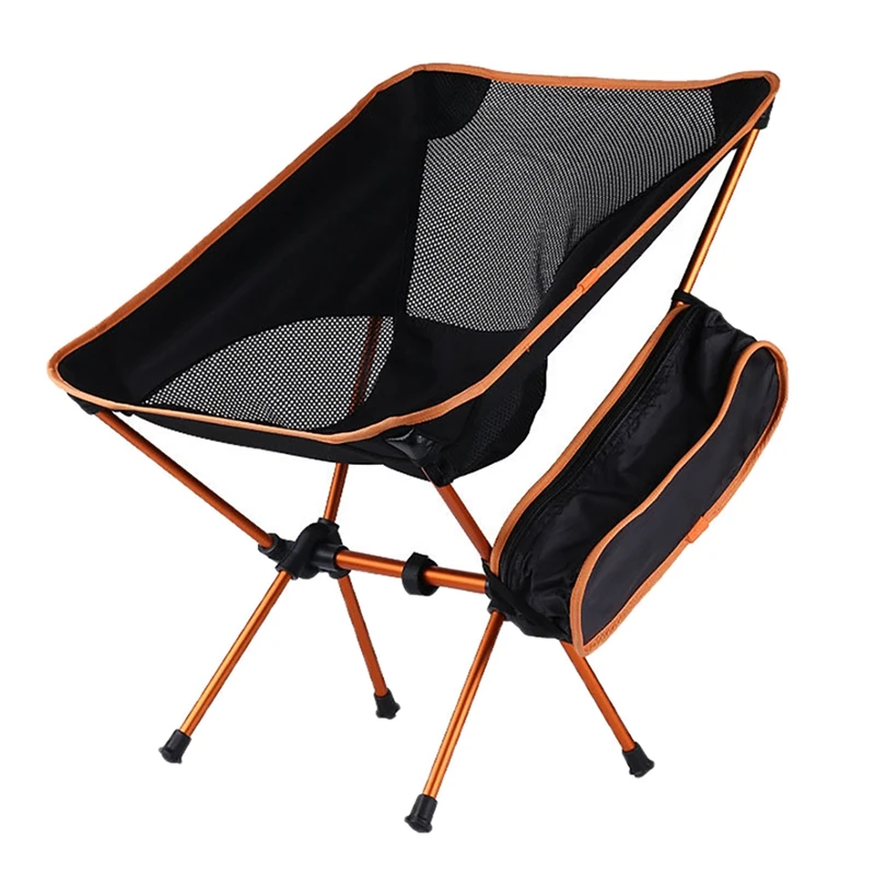 

Detachable Portable Folding Moon Chair Outdoor Camping Chairs Beach Fishing Chair Ultralight Travel Hiking Picnic Seat