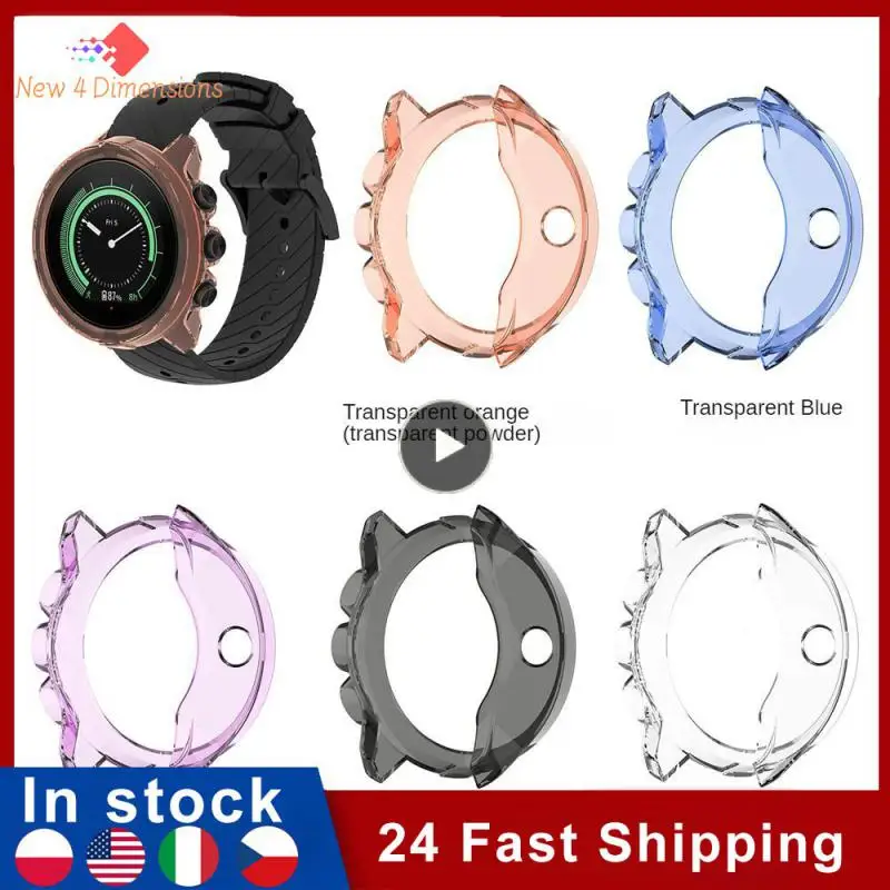 

Smart Accessories Watch Case Easy To Install Perfect Fit Watch Tpu Protective Case Watch High Transparency Watch Bumper Case Tpu