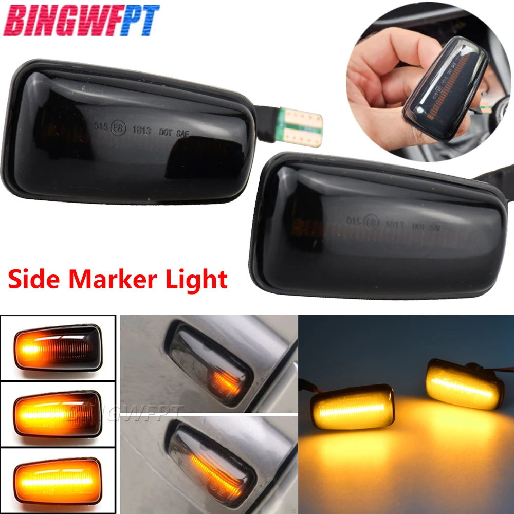 

LED Turn Signal Side Marker Light Blinker For Peugeot 306 106 406 806 Expert Partner For Citroen Berlingo Jumpy Saxo Xantia XM