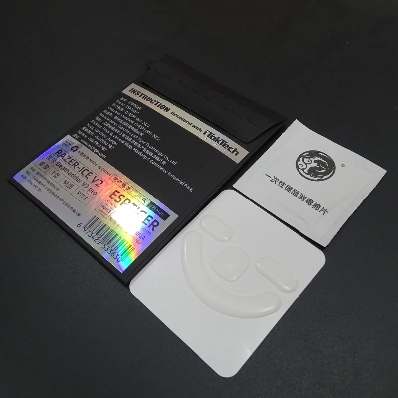 Ножки для мыши Esptiger игровая мышь Skatez Ice Version 1 упаковка сменные ножки DeathAdder Прямая