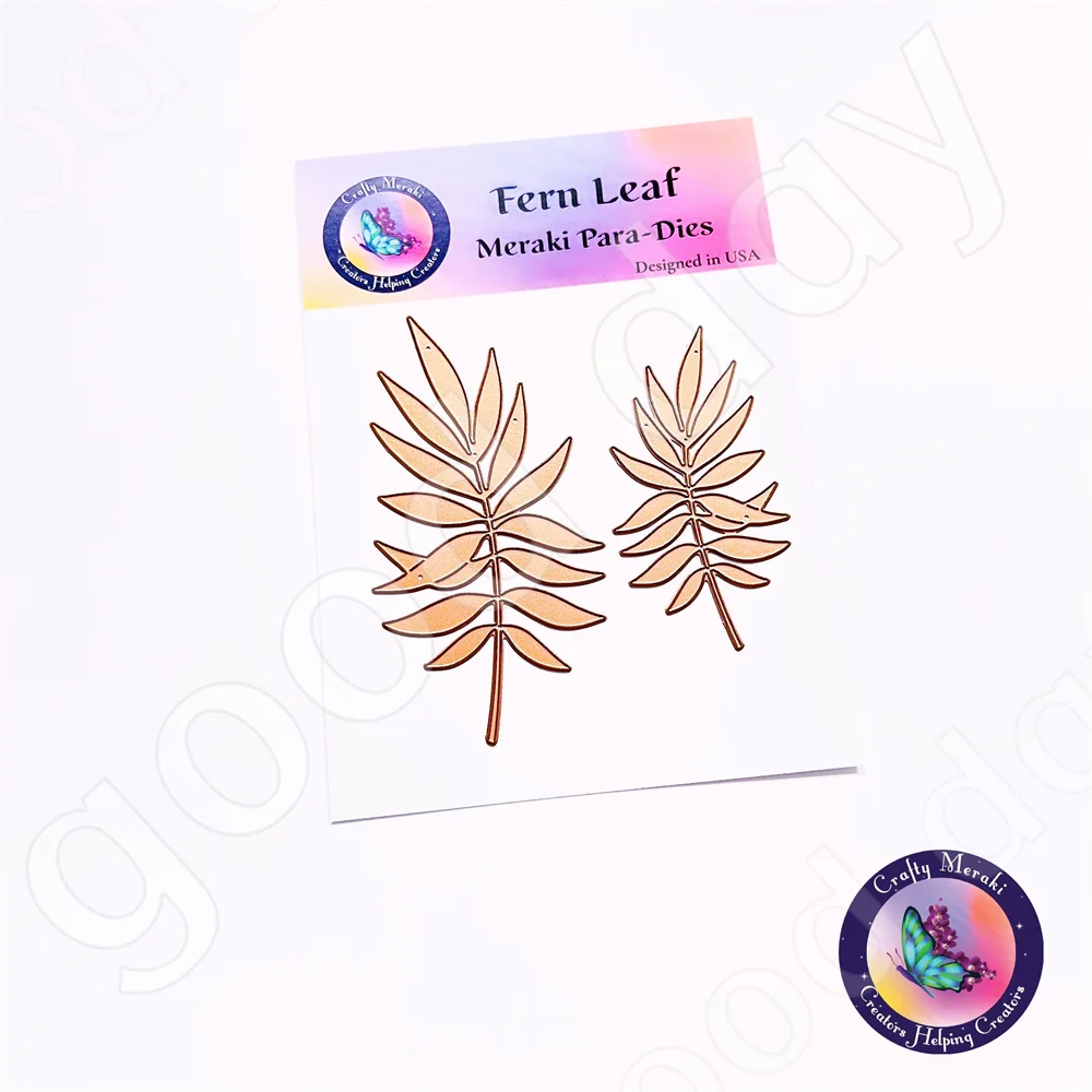 

2022 Arrival New hot sale Fern leaf Metal Cutting Dies Scrapbook Diary Decoration Embossing Template Diy Greeting Card Handmade