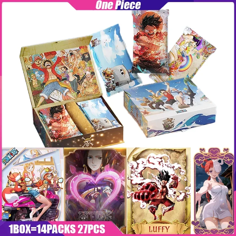 

One Piece Card KATIANDI 1st Endless Sea Area Anime Collection Cards Board Game Toys Mistery Box Birthday Gift for Boys and Girls