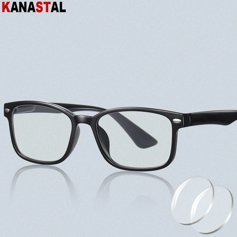 

Women Anti-blue Ray Light Blocking Glasses Retro Men Prescription Optical Eyewear Hyperopia Myopia Reading Glasses 1.56 Lens