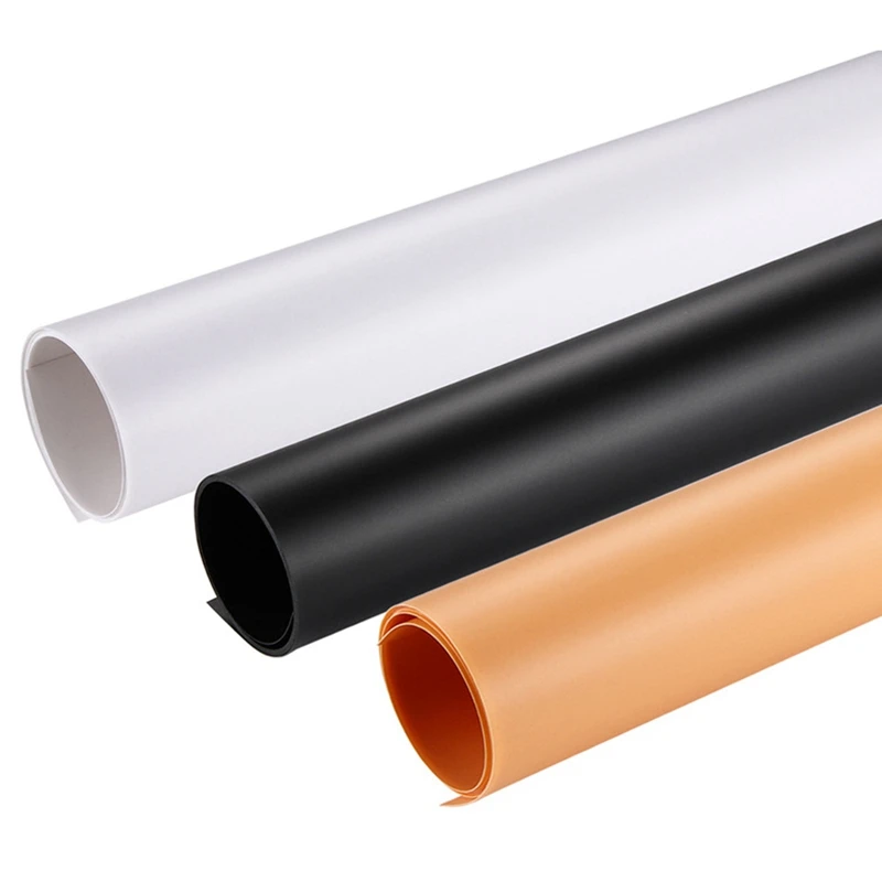 

PULUZ Three-Color Background Board Background Cloth Waterproof, Dustproof, Anti-Wrinkle Background Paper 120Cm X 60Cm