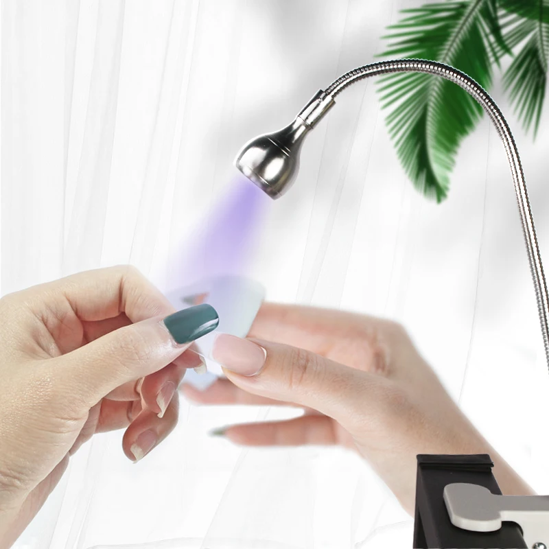 

Portable Nail Art UV LED Nail Lamp Rechargeable Use Professional Dryer For Nail Salon Treatment Fingers