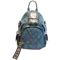 sparkle sequines womens backpack large capacity shoulder bag trend mochilas para ninas new school bag pack