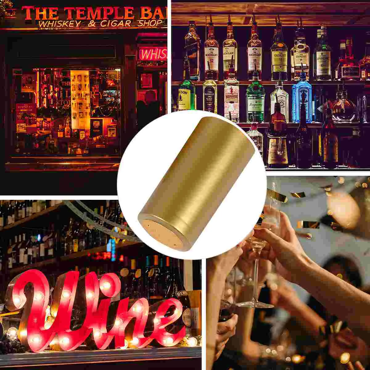 100 шт. термоусадочные этикетки для бутылок с красной пленкой верхняя