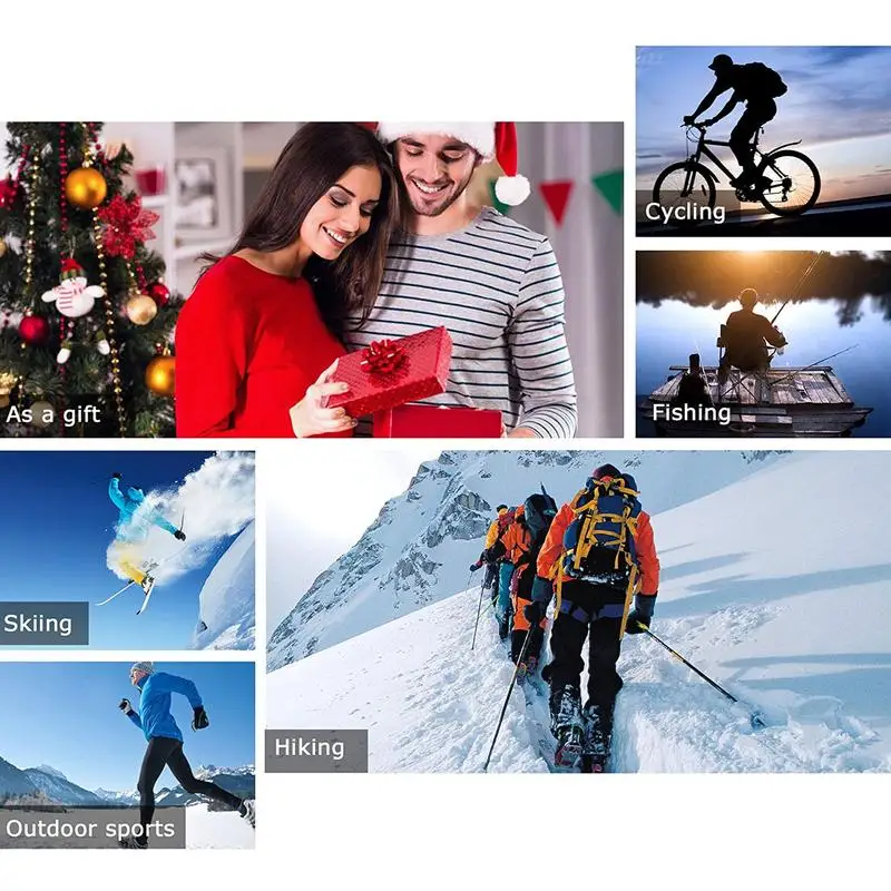 Водонепроницаемый зимний мотоудлиненный шарф теплый для шеи катание на лыжах