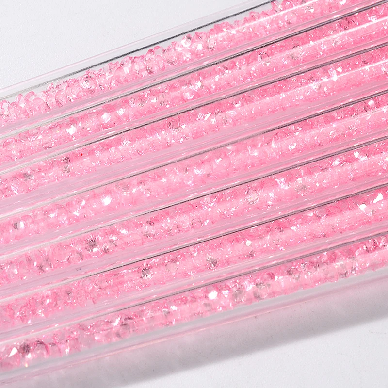 7pcs/set Pink Rhinestone Nail Art Brush Pen Crystal Metal French Style Acrylic Gel Polish Painting Drawing Salon Manicure Tool - купить по