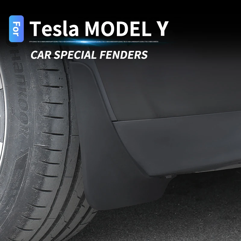 

For Tesla Model Y 2021 2022 fender special fender anti-scratch sand protection modified accessories car supplies