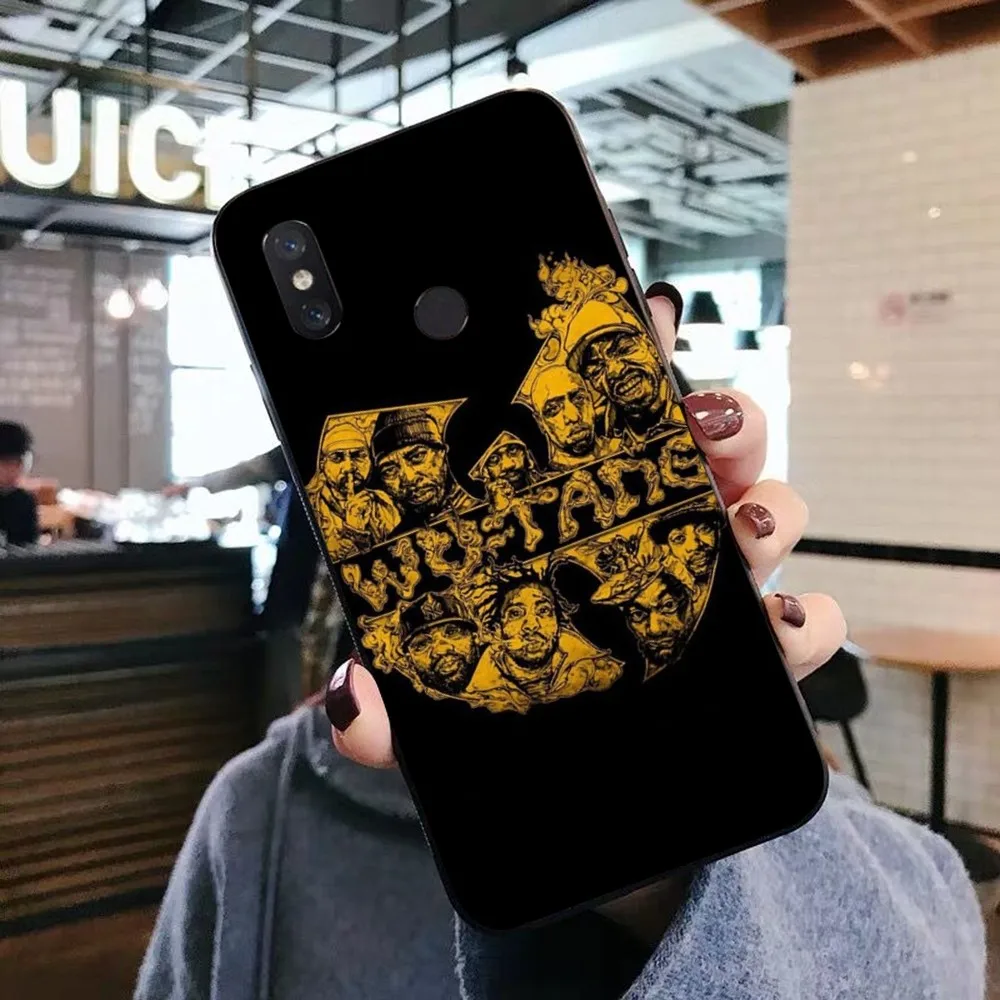 Hip-Hop Band W-Wu-Tang Phone Case For Xiaomi Mi 5X 8 9 10 11 12 Lite Pro 10T PocoX3pro PocoM3 Note
