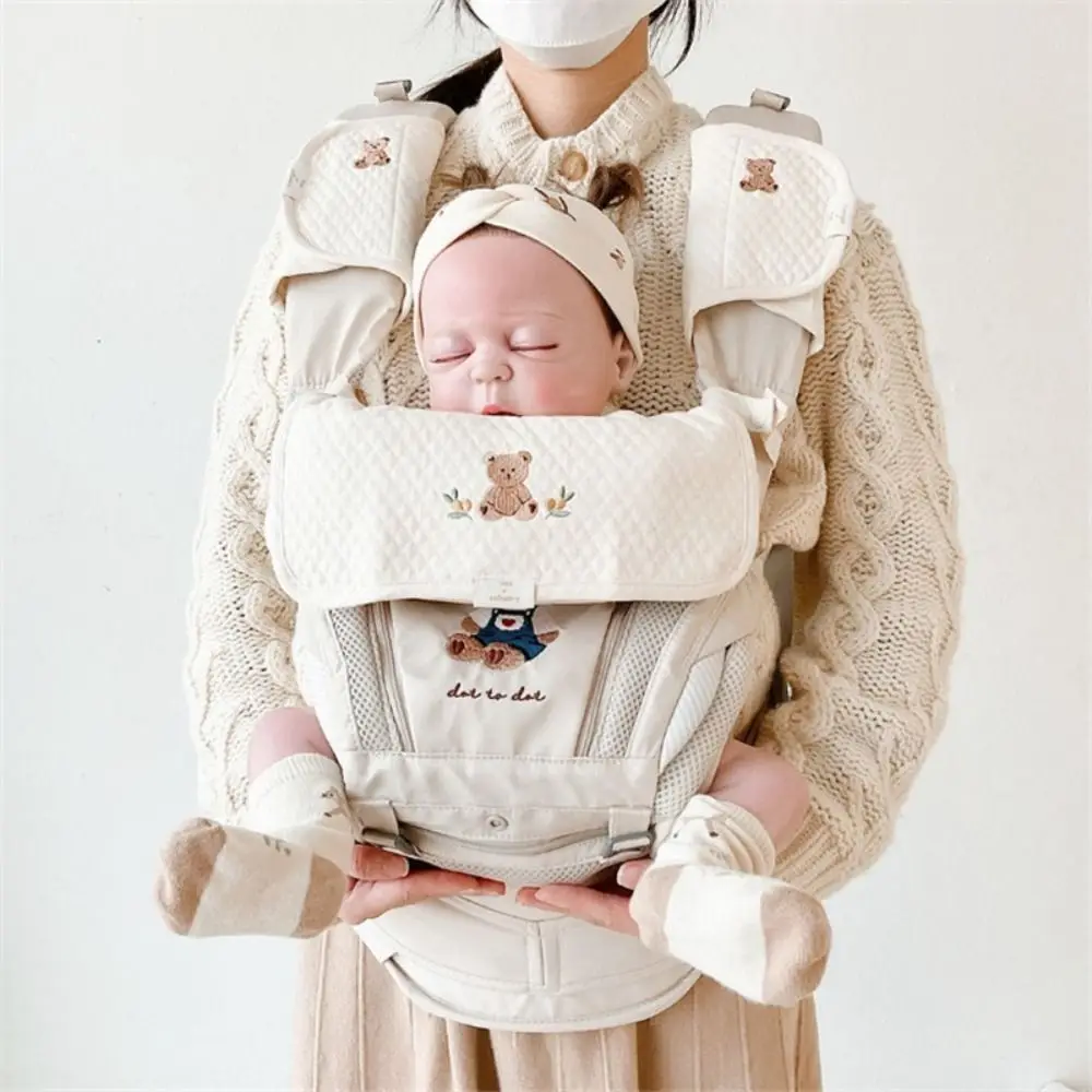 Детские нагрудники из хлопка с мультяшным рисунком