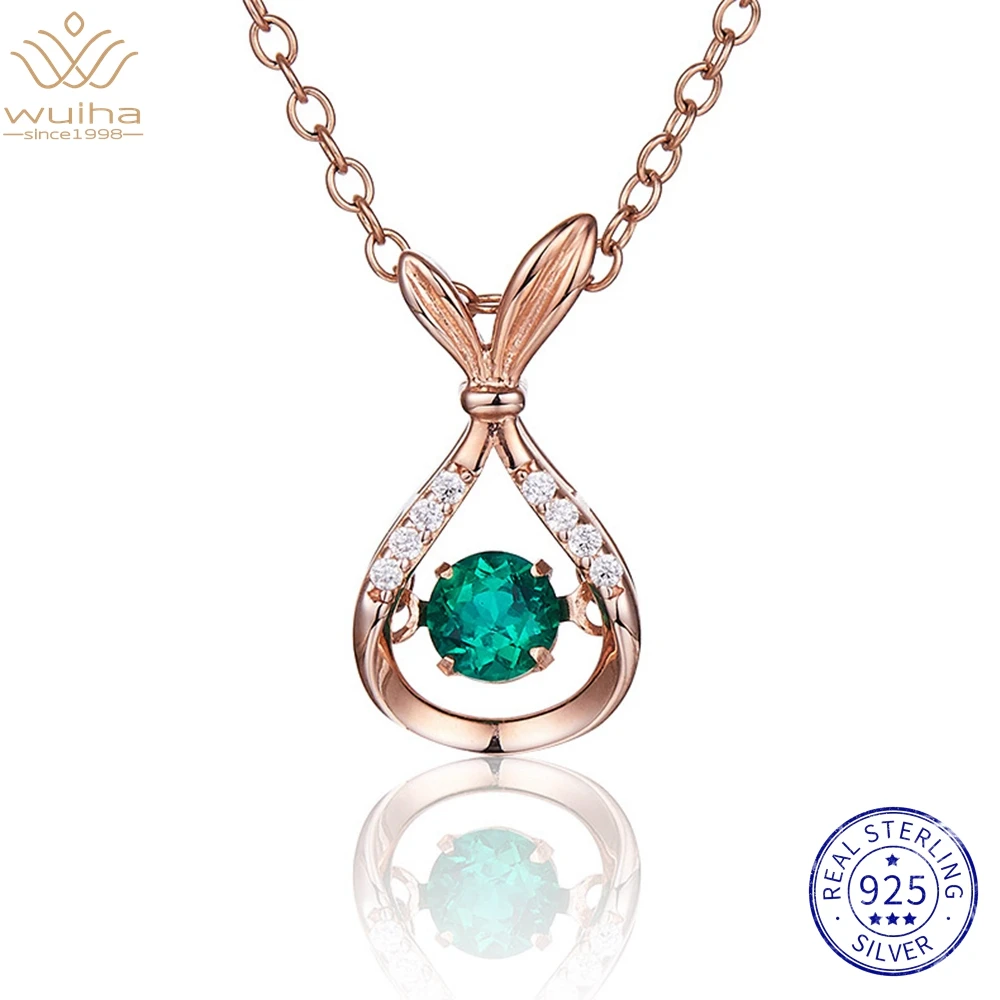 

Кулон из серебра 925 пробы с изумрудом, карат