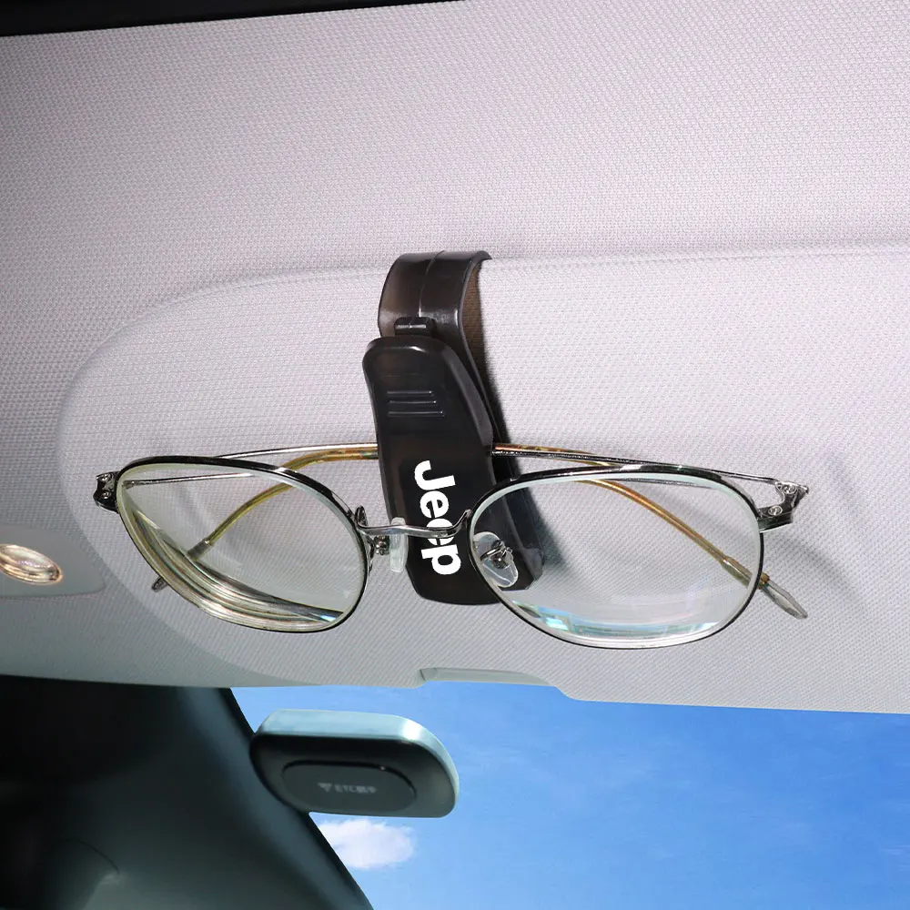 Автомобильный солнцезащитный козырек очки зажим для карт держатель билетов