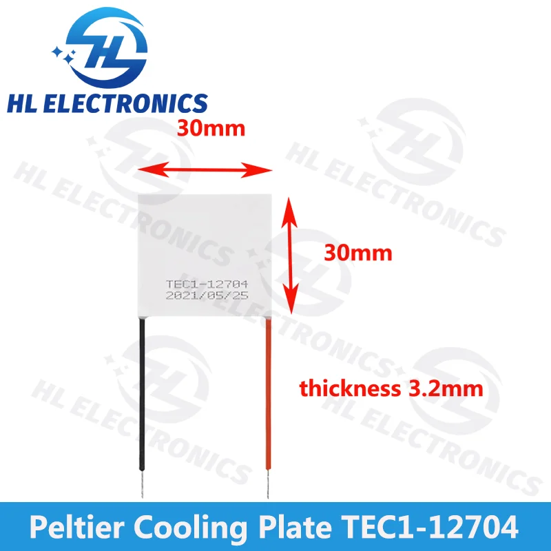 TEC1-12704 30 мм x 3 2 охлаждающая пластина Peltier для лазерной машины Aeshtetic