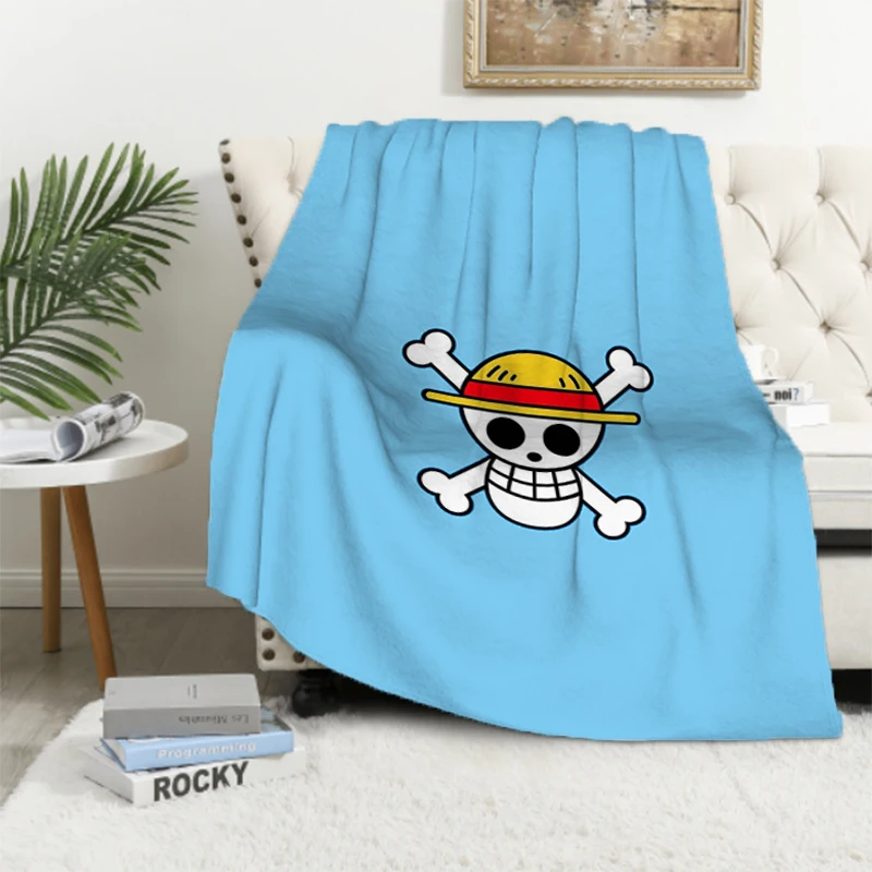 

ONE PIECE 5th Luffy Zoro Blankets for Decorative Sofa Blanket Fluffy Soft Blankets & Throws Summer Comforter Furry Throw Baby