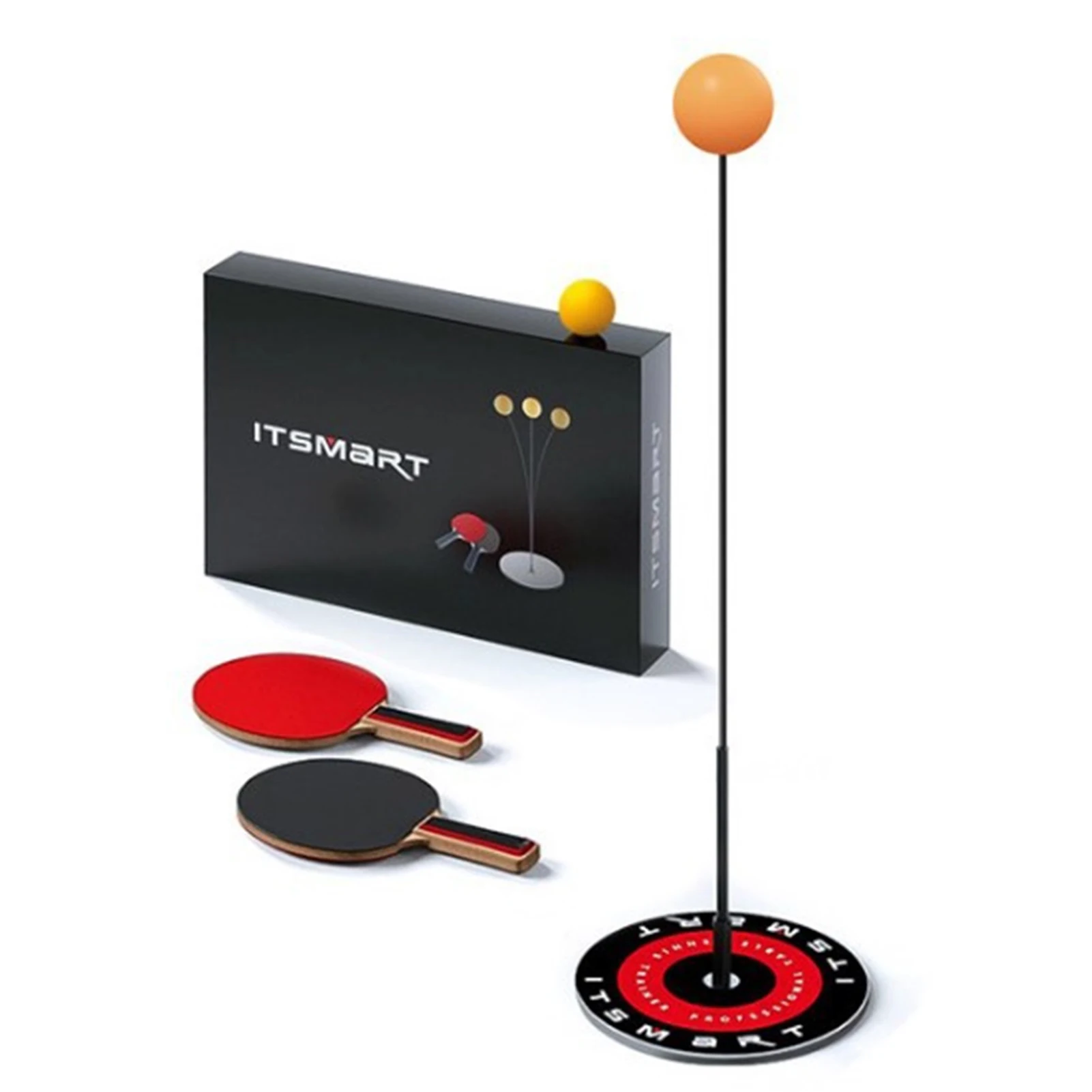 

Ракетка для настольного тенниса, эластичная тренировочная ракетка с мягким валом для пинг-понга для детей и взрослых