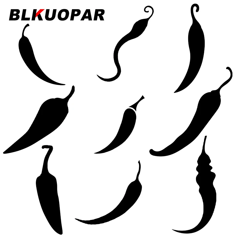 

BLKUOPAR для чили перец силичжоу Ette виниловые наклейки на машину материал наклейки мотоциклетный шлем окклюзия царапина ноутбук Водонепроницаемый