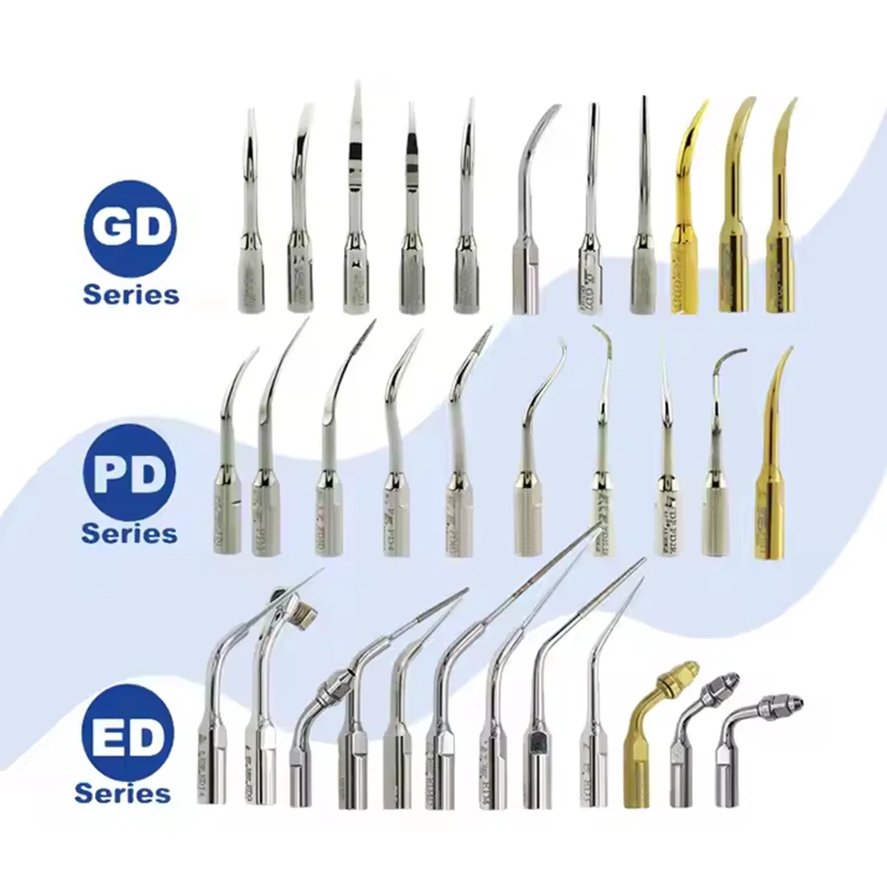5 шт. наконечник для стоматологического скалера подходит EMS/WOODPECKER/SATELEC/DTE/NSK