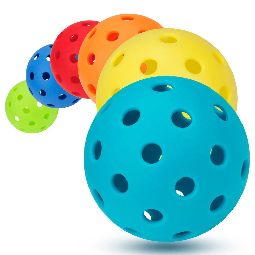 Pickle Ball Colour With Holes Practice Golf Balls Suitable For All Game Sets Training Equipment