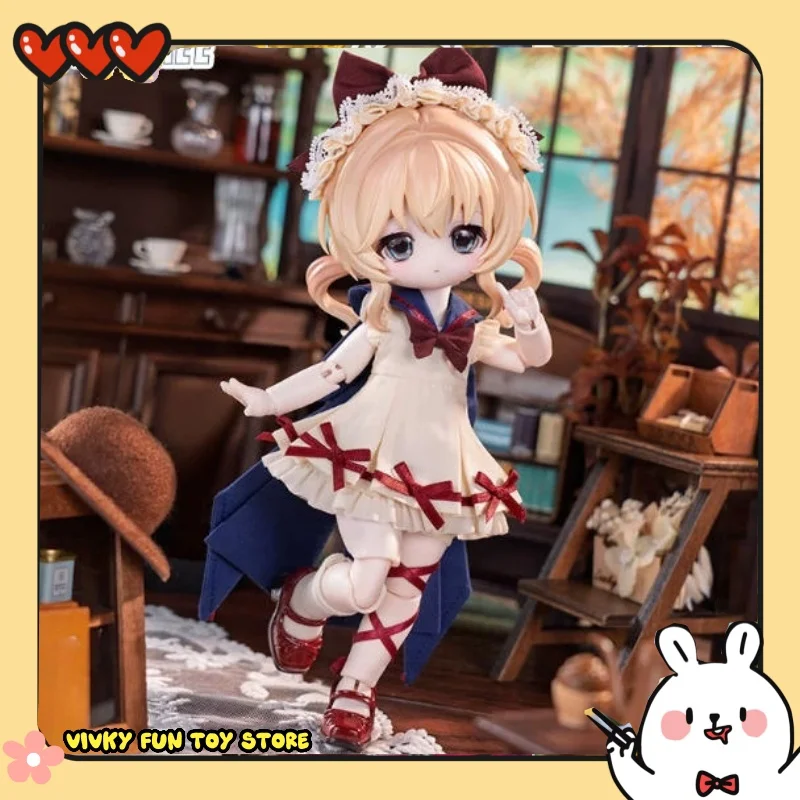 Фото Come4free Bonnie Rabbit Dream Box Series 1/6 Одежда для кукол Bjd: темно-синий и светло-желтый костюм с головным убором, новинка в наличии №1