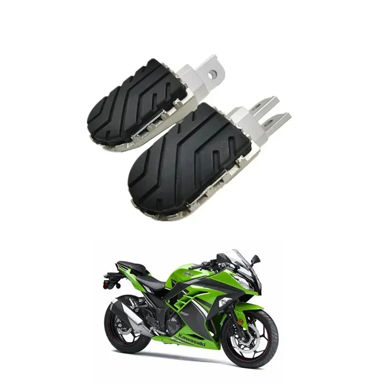 Фото ДЛЯ KAWASAKI Ninja 300 Ninja 250 NINJA 250 300, аксессуары для мотоциклов, передние подножки, подставка для ног №1