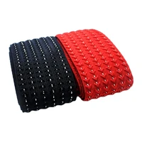 new style two color striped nails elastic bands short skirt lace jacquard waistband elastic rubber band loose tight