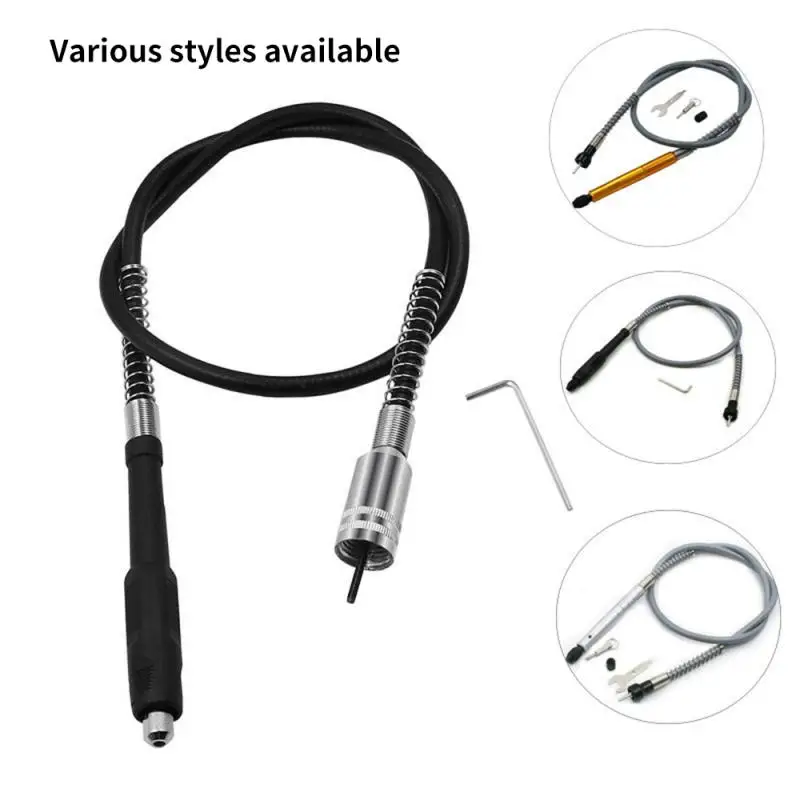 Flexible Shaft Tube Extension with 0.3mm Drill Chuck for Dremel Die Grinder Hand Drill Electric Rotary Tools