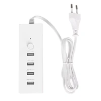 multifunction 4 ports usb charger quick charging smart plug power strip 5v 2a extension socket home electronics eu charger