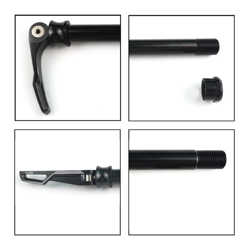 

Mountain Bike Bicycle Front Fork Thru Axle Skewer Aluminum Alloy 100x15mm/110x20mm Replacement For MTB Bike Fork