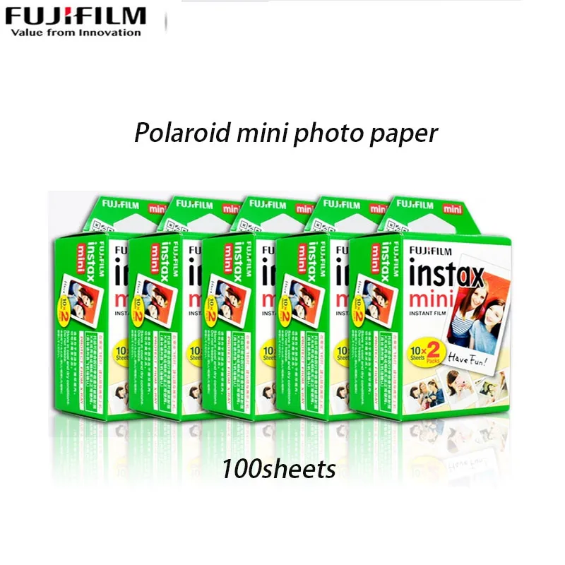 Fujifilm/ Instant Photo Paper Fuji Instax Mini11 Photographic Paper Pamera Mini 9/11/25/70/90/7c/8/7s Film Camera Photo Paper