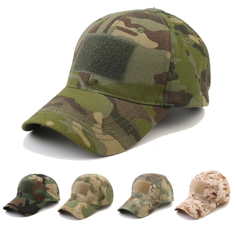 

Embroidery Camouflage Baseball Cap Men Outdoor Jungle Tactical Airsoft Camo Military Men Caps Hiking Runing Snapback Hats