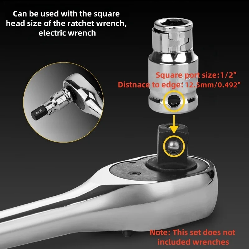 Набор Шестигранных Ключей 3-24 Мм 14 Шт. Гаечные Ключи Головки Для Инструмента С