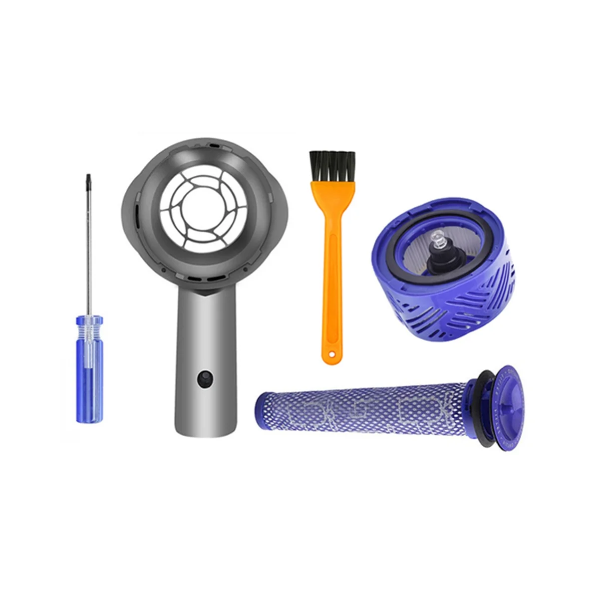 Комплект задней крышки двигателя для пылесоса V6 DC58 DC59 DC61 DC62 DC63 DC74 сменные