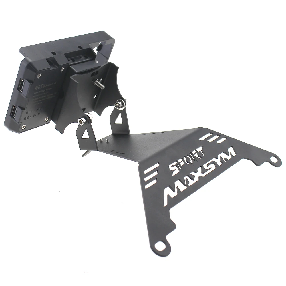 

New motorcycle front mid navigation bracket GPS mobile phone charging For SYM MAXSYM TL 500 TL500 2020 Motorcycle Accessories