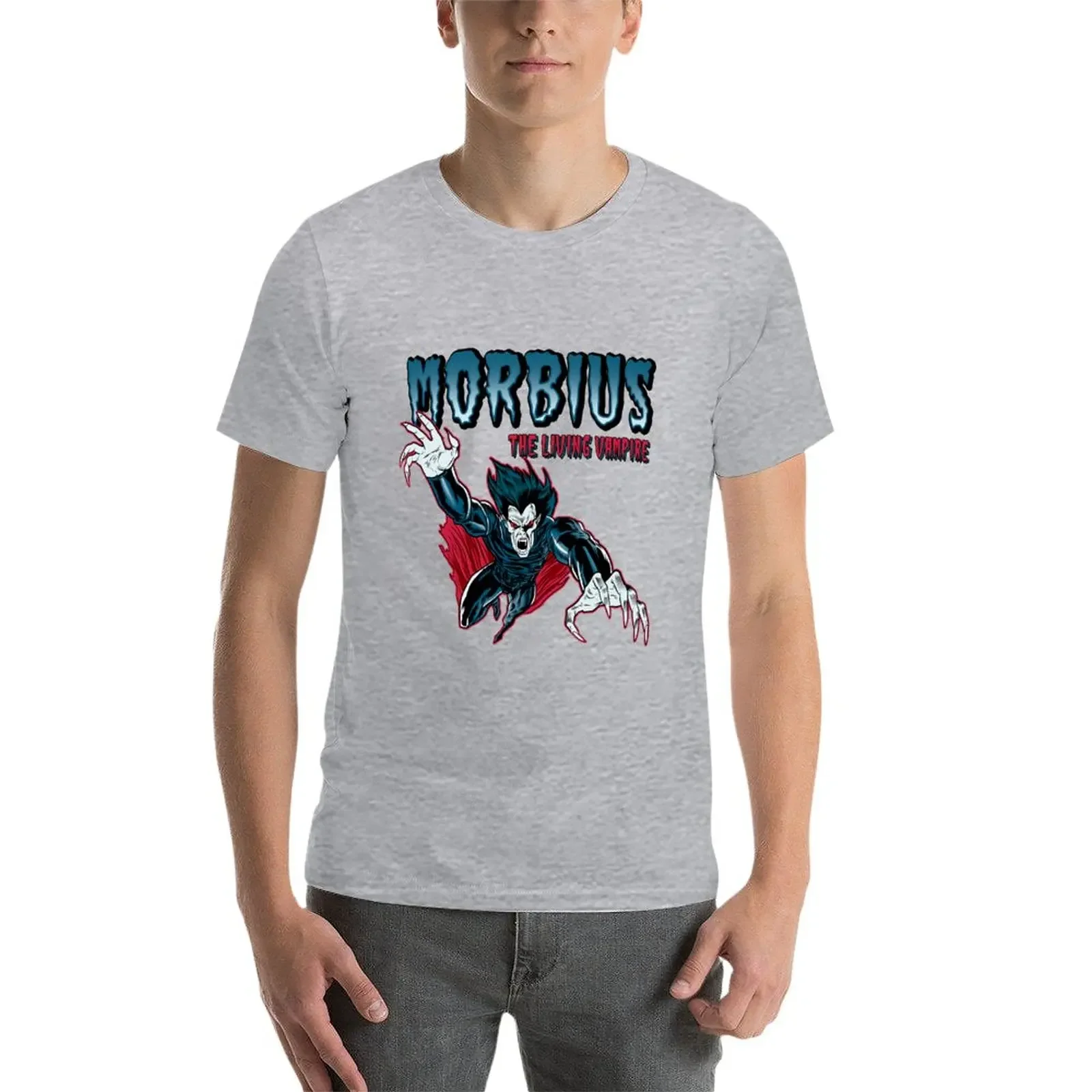 Мужская винтажная футболка Morbius The Living Vampire хлопок
