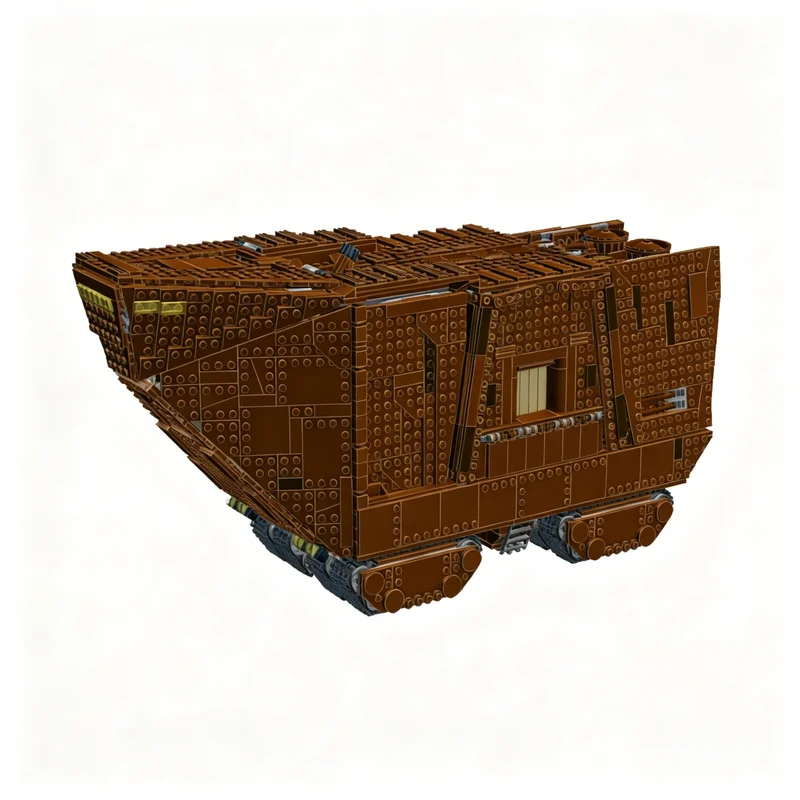3198 деталей MOC Star Battle Ultimate Collector Series, модель Sandcrawler Mod, строительные блоки, архитектурные игрушки, рождественский подарок, конструктор. (art.: 3920dccbc00ec) - 3920dccbc00ec