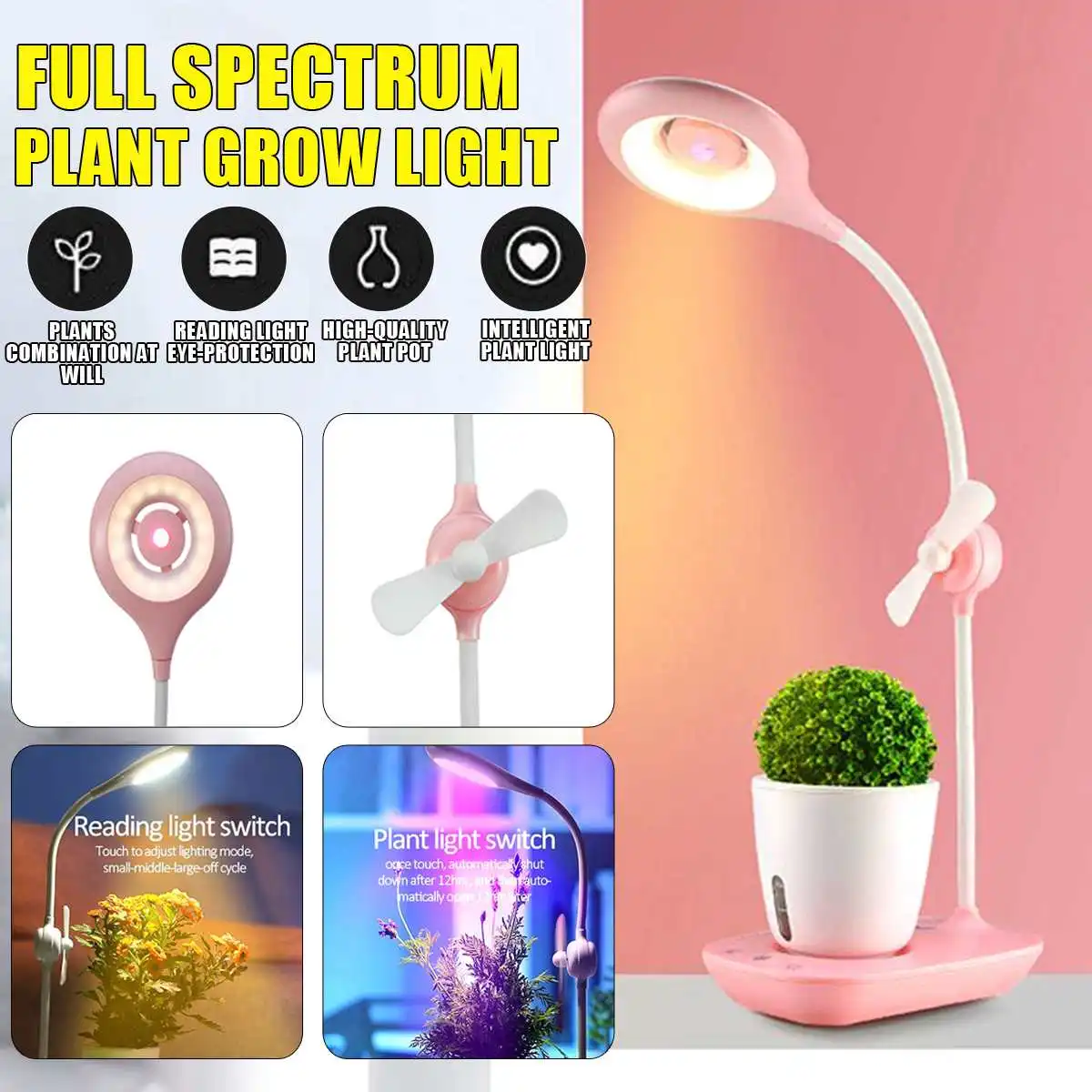 

Hydroponics System Box Intelligent Full Spectrum Grow Light Soilless Cultivation Indoor Garden Planter Grow Lamp Nursery Pots