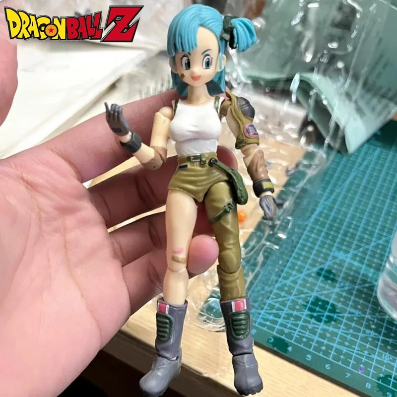 

Экшн-фигурка из аниме «Драконий жемчуг», серии Bulma Mfg, Shf, аксессуары для солдат, статуя из ПВХ, Коллекционная модель, игрушка, кукла для детей, подарок