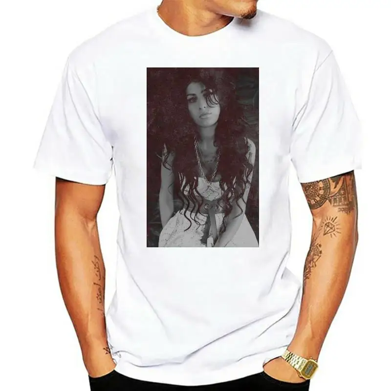 

AMY WINEHOUSE, задняя фотография, футболка, Официальный товар