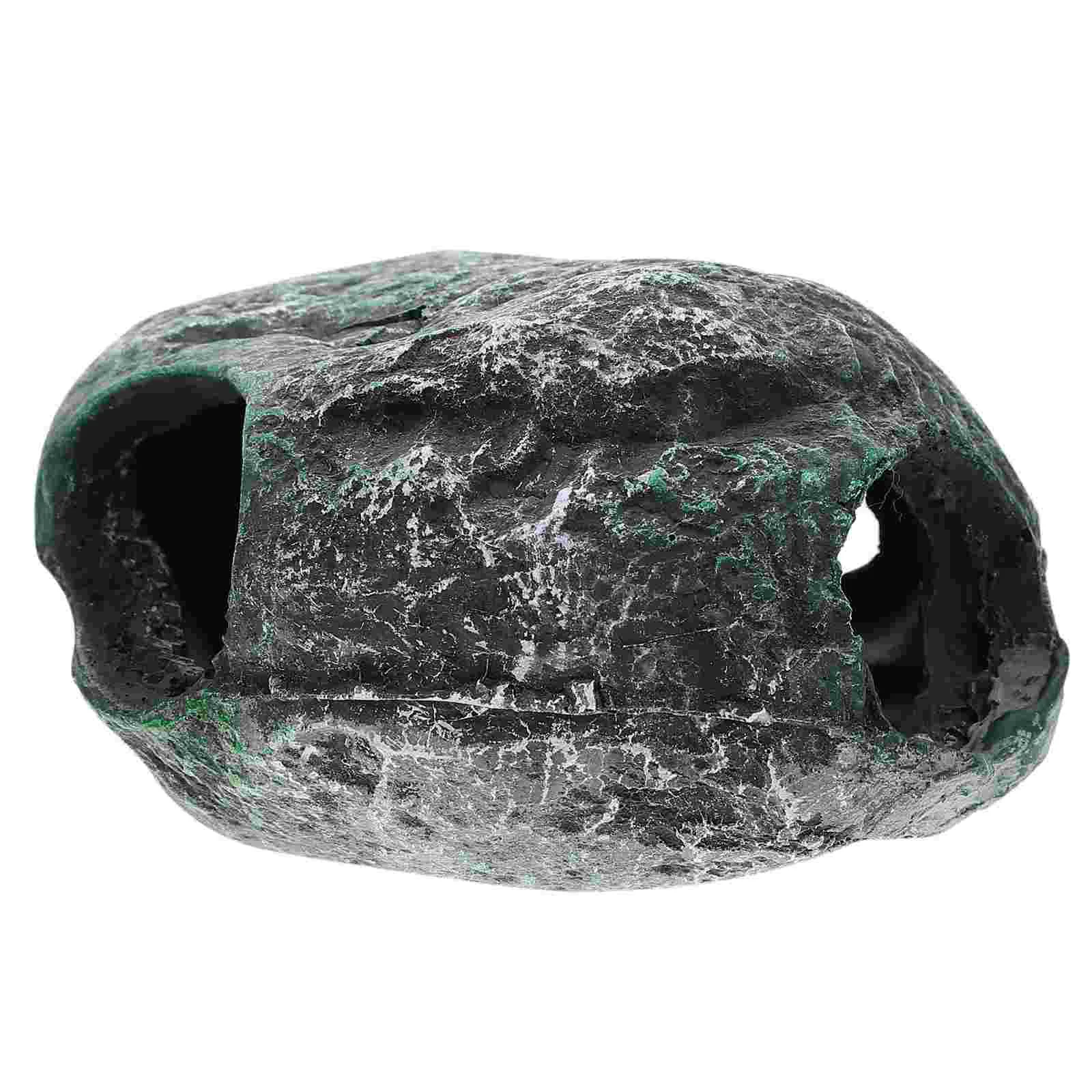 

Fish Aquarium Tank Ornament Cave Decoration Hiding Craft Accessories Decor Decorations Shelter Driftwoodbuddahhideaway Resin