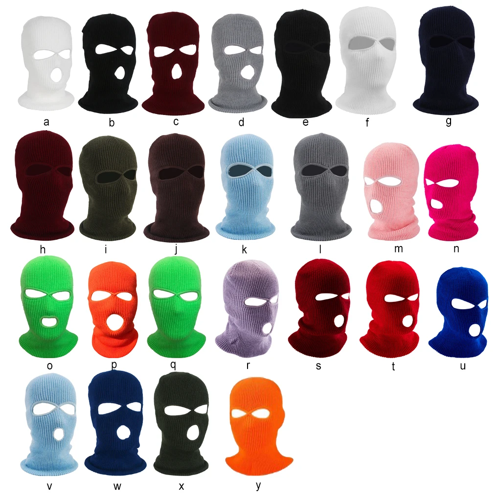 

Skull Caps Helmet Liner Solid Color Winter Beanie Multifunction Biking Equipment Outdoor Sports Neck Gaiter White